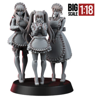 SPACE NUNS ANIME MAIDS WAIFUS (SCALE 1:18)