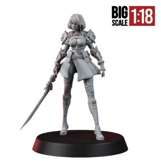 SPACE NUNS ANIME NIER STANDING WITHOUT BACKPACK (SCALE 1:18)