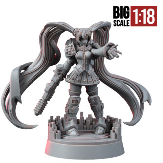 SPACE NUNS ANIME VOCALOID MIKU V2 (SCALE 1:18)