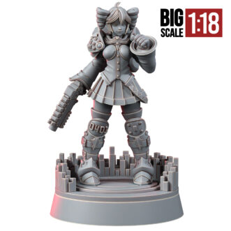 SPACE NUNS ANIME VOCALOID TETO (SCALE 1:18)