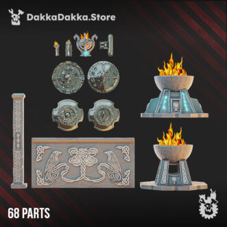 STORMPRIDE TEMPLE PROPS SET