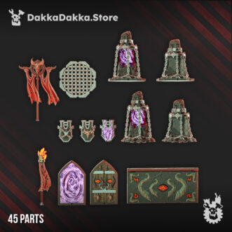 STORMPRIDE TEMPLE CORRUPTED PROPS SET