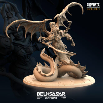 THE ROSE OF EXCESS WINGED LAMIA MEDUSA