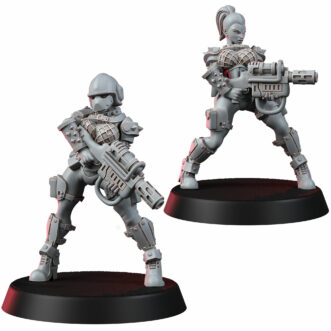 TRAITOR PINUP CORPS MAGMA GUNS (PIN-UP)