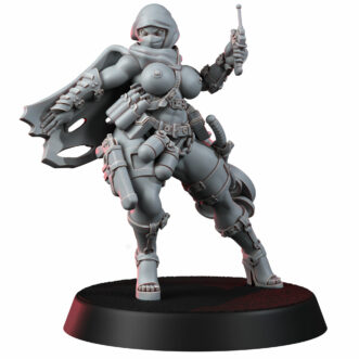 TRAITOR PINUP CORPS MUTANT SABOTEUR V1 (PIN-UP)