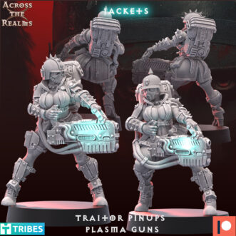 TRAITOR PINUP CORPS PLASMA GUNS