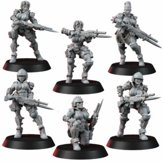 TRAITOR PINUP CORPS RIFLE SET