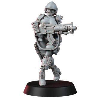 TRAITOR PINUP CORPS SERGEANT RIFLE (NSFW)