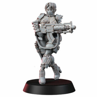 TRAITOR PINUP CORPS SERGEANT RIFLE (PIN-UP)