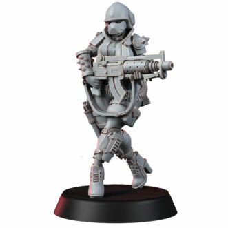 TRAITOR PINUP CORPS SERGEANT RIFLE