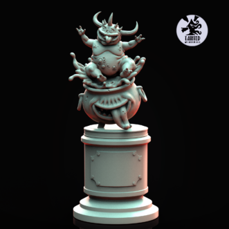 CHAOS BLOATED LITTLE DEMON IN CAULDRON