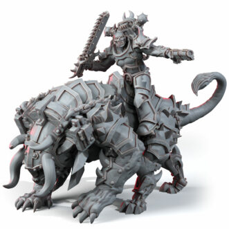 CHAOS WRATH BLOODMANE COMMANDER