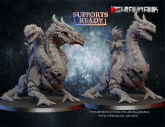 DARK ELVES QUEEN ON HYDRA