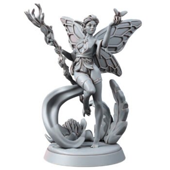 FAIRY ELVES - WINGED FEMALE SORCERER 01