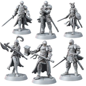 KNIGHTS WARBAND (6U)