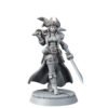 HUMANS - PIRATE FEMALE CAPTAIN WITH SABRES