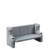 DECORATIONS - WOODEN BENCH