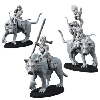HUMANS – AMAZONS MOUNTED CHAPTER (3U)