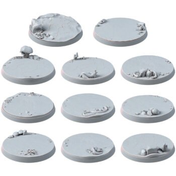 GOBLINS - 25MM DEATH CUPS BASES (11U)