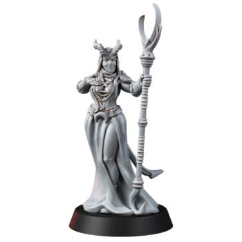 TIEFLING - FEMALE MAGE