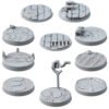 RATMEN - NEZUMI CLANS 25MM BASES (10U)