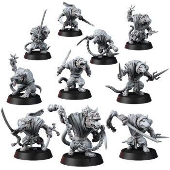 RATMEN - NINJA RATS (10U)