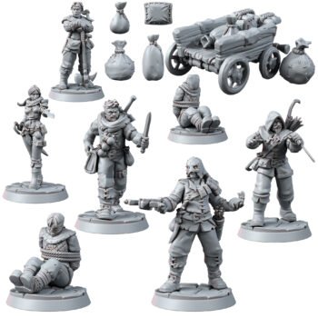 HUMANS - DEARING BANDITS PACK (8U)