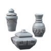 DECORATIONS - AZTEC POTS (3U)
