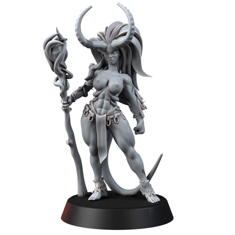 TIEFLINGS - INFERNAL DRUID (PIN-UP)