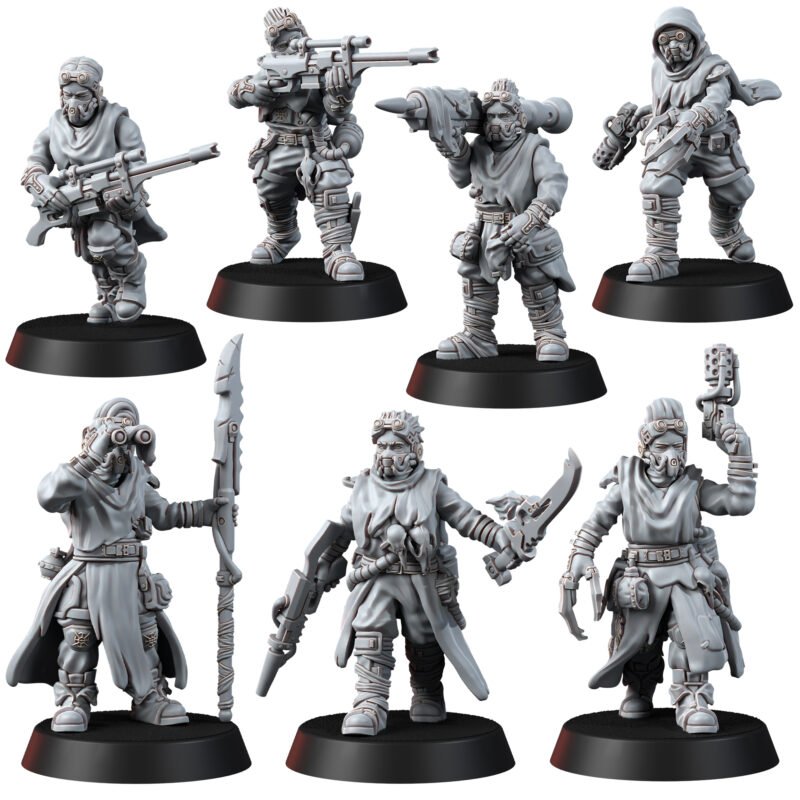 THE ERROISH TRIBE - WAR PARTY (7U)