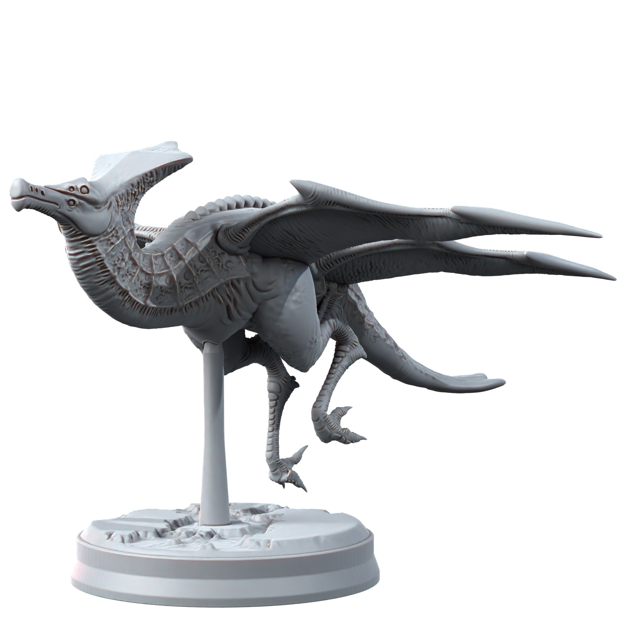 SPACE PIONEERS - MONSTER ALIEN SPECIES ORNISAUR MALE FLYING