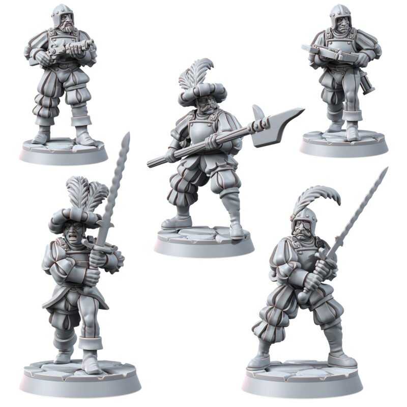 PRINCES - PREBUILT ELITE MERCENARIES (5U)
