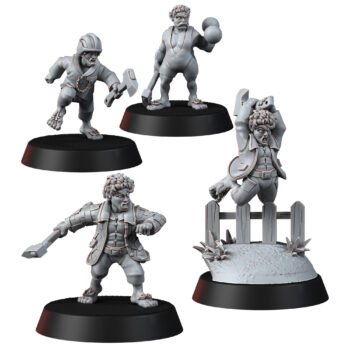 HALFLINGS - STRONGMEN (4U)