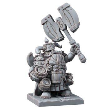 DWARFS - KINGDOMS MASTER BREWER WITH AXE
