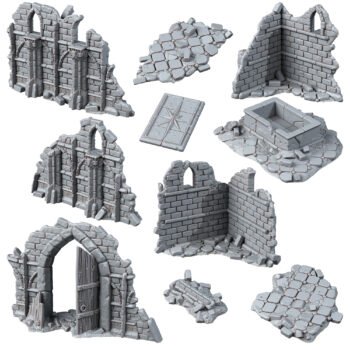 DECORATIONS - CHURCH RUINS
