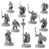 SKELETONS - PYRAMIDS GUARDS WITH SWORDS (10U)