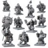 ORCS - GREY WASTE WITH MELEE WEAPON AND SHIELD (10U)