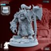 ORCS - THE HOWLING STEPPES GREY ORC WARLORD ON FOOT