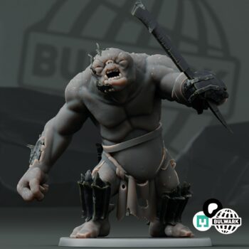 OGRES - HILL OGRE CHIEFTAIN RAGNIFEL