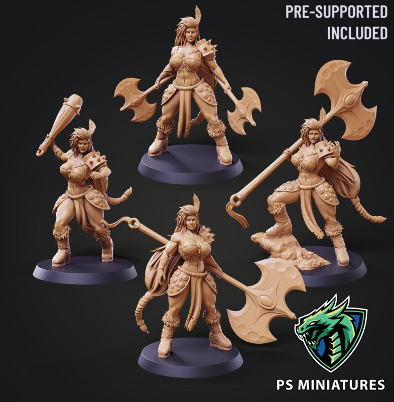 HUMANS - BARBARIAN BATTLEMASTERS