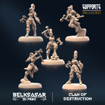 CLAN OF DESTRUCTION - BARBARIANS